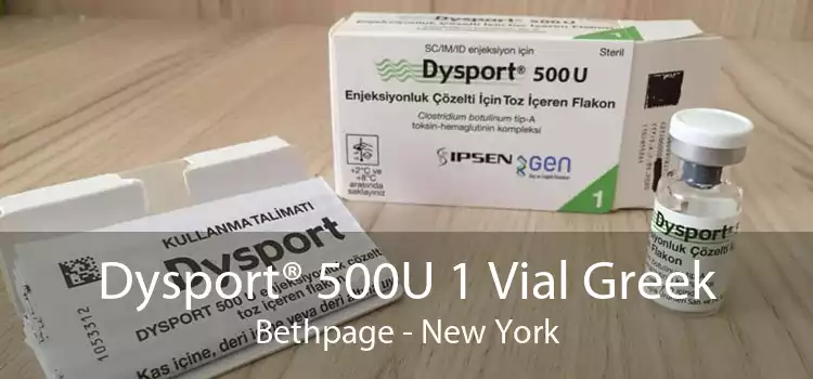 Dysport® 500U 1 Vial Greek Bethpage - New York