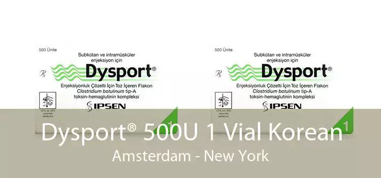 Dysport® 500U 1 Vial Korean Amsterdam - New York