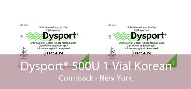 Dysport® 500U 1 Vial Korean Commack - New York