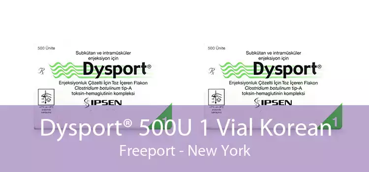 Dysport® 500U 1 Vial Korean Freeport - New York