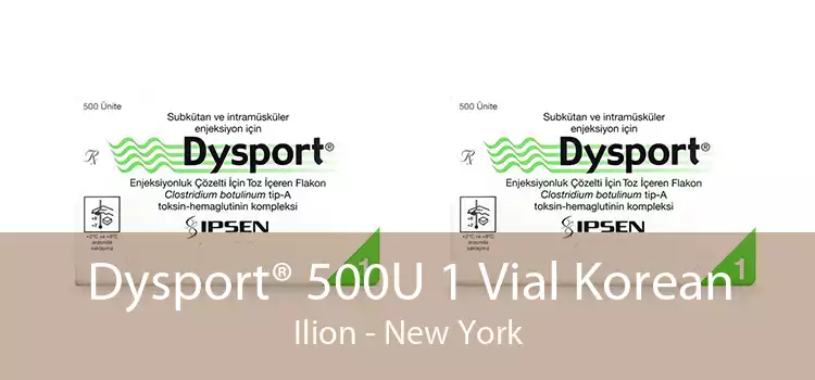 Dysport® 500U 1 Vial Korean Ilion - New York