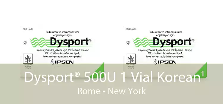 Dysport® 500U 1 Vial Korean Rome - New York