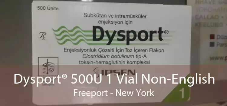 Dysport® 500U 1 Vial Non-English Freeport - New York