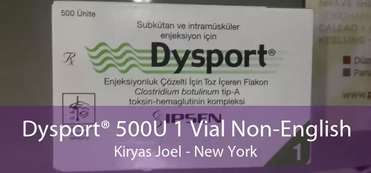 Dysport® 500U 1 Vial Non-English Kiryas Joel - New York