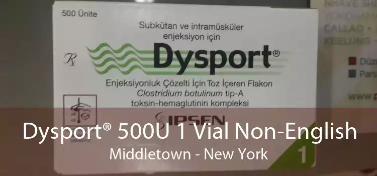 Dysport® 500U 1 Vial Non-English Middletown - New York