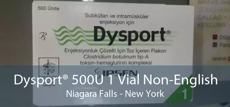 Dysport® 500U 1 Vial Non-English Niagara Falls - New York