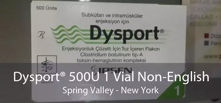 Dysport® 500U 1 Vial Non-English Spring Valley - New York