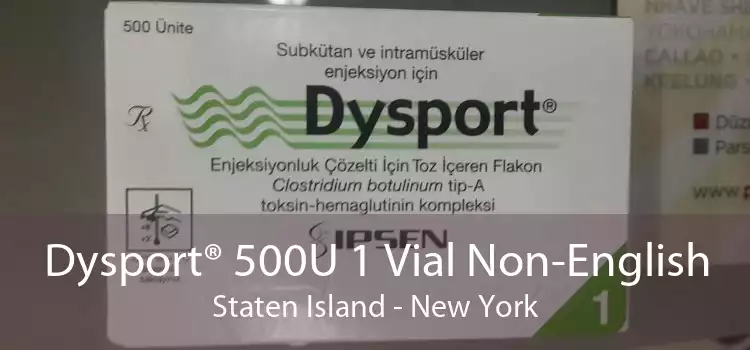 Dysport® 500U 1 Vial Non-English Staten Island - New York