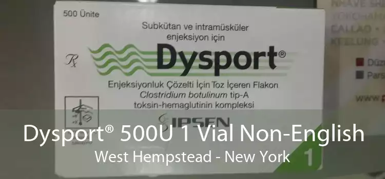 Dysport® 500U 1 Vial Non-English West Hempstead - New York