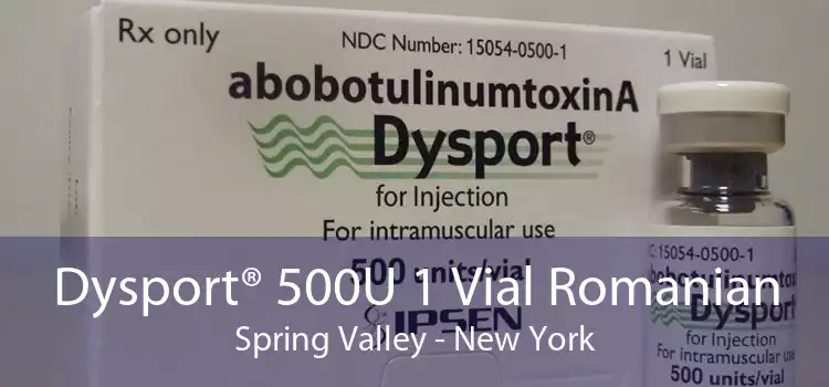 Dysport® 500U 1 Vial Romanian Spring Valley - New York