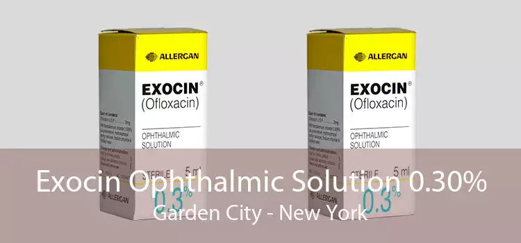 Exocin Ophthalmic Solution 0.30% Garden City - New York
