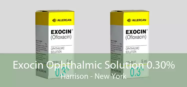 Exocin Ophthalmic Solution 0.30% Harrison - New York