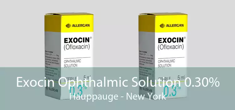 Exocin Ophthalmic Solution 0.30% Hauppauge - New York