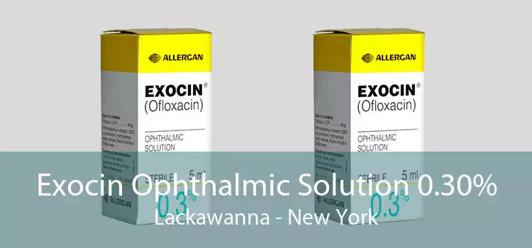 Exocin Ophthalmic Solution 0.30% Lackawanna - New York