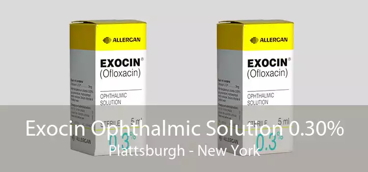 Exocin Ophthalmic Solution 0.30% Plattsburgh - New York
