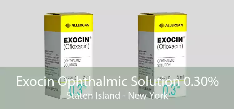 Exocin Ophthalmic Solution 0.30% Staten Island - New York