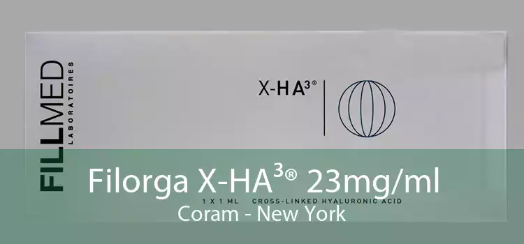 Filorga X-HA³® 23mg/ml Coram - New York