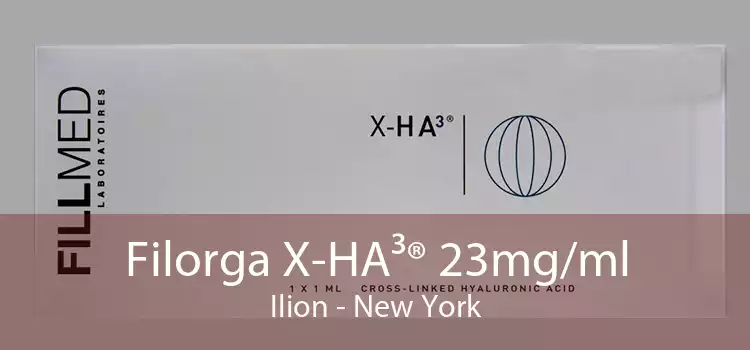 Filorga X-HA³® 23mg/ml Ilion - New York