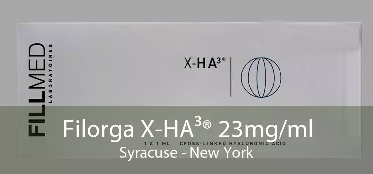 Filorga X-HA³® 23mg/ml Syracuse - New York