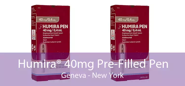 Humira® 40mg Pre-Filled Pen Geneva - New York