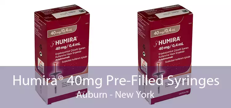 Humira® 40mg Pre-Filled Syringes Auburn - New York