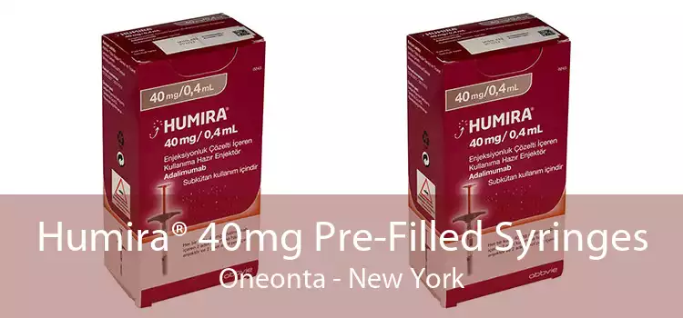 Humira® 40mg Pre-Filled Syringes Oneonta - New York