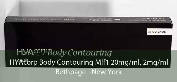 HYAcorp Body Contouring Mlf1 20mg/ml, 2mg/ml Bethpage - New York