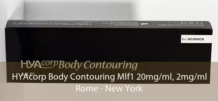 HYAcorp Body Contouring Mlf1 20mg/ml, 2mg/ml Rome - New York