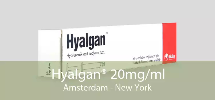 Hyalgan® 20mg/ml Amsterdam - New York