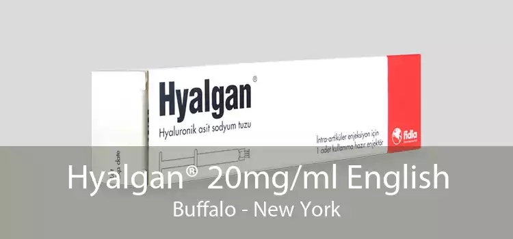 Hyalgan® 20mg/ml English Buffalo - New York