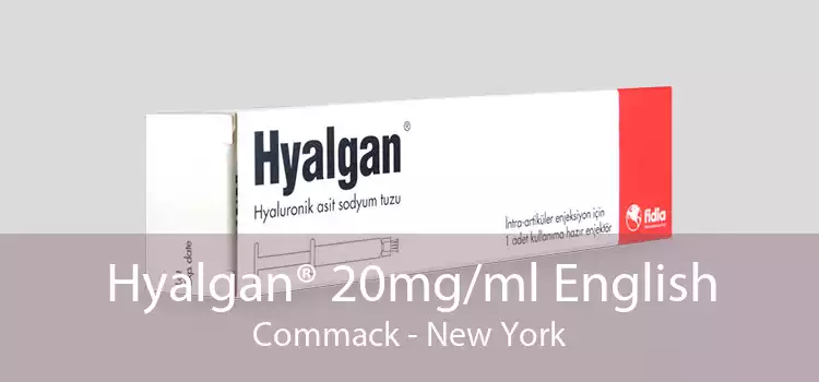 Hyalgan® 20mg/ml English Commack - New York