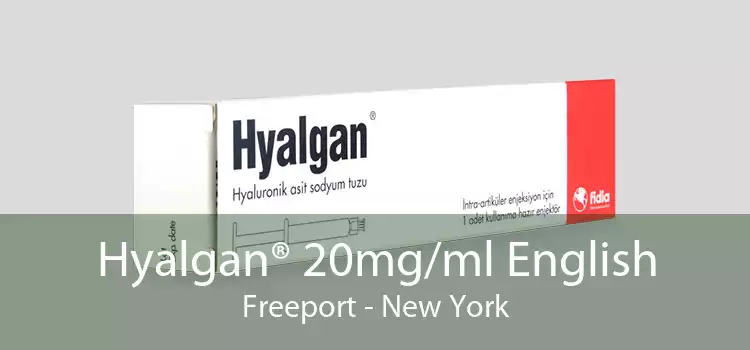 Hyalgan® 20mg/ml English Freeport - New York
