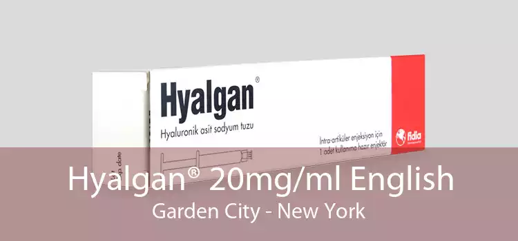 Hyalgan® 20mg/ml English Garden City - New York