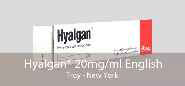 Hyalgan® 20mg/ml English Troy - New York