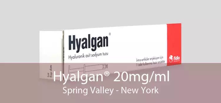 Hyalgan® 20mg/ml Spring Valley - New York