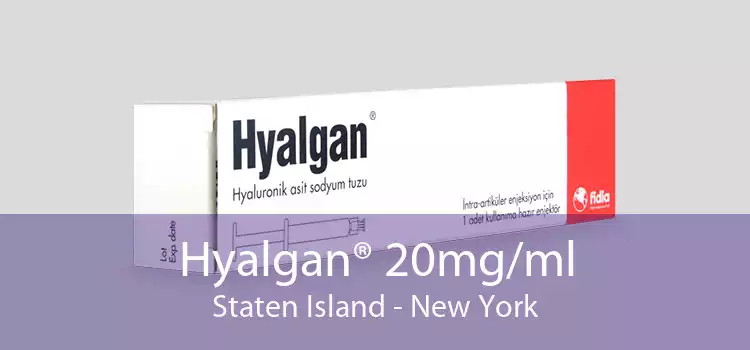 Hyalgan® 20mg/ml Staten Island - New York