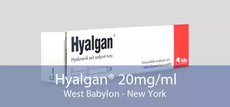 Hyalgan® 20mg/ml West Babylon - New York