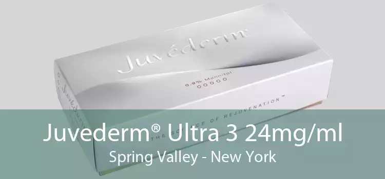 Juvederm® Ultra 3 24mg/ml Spring Valley - New York