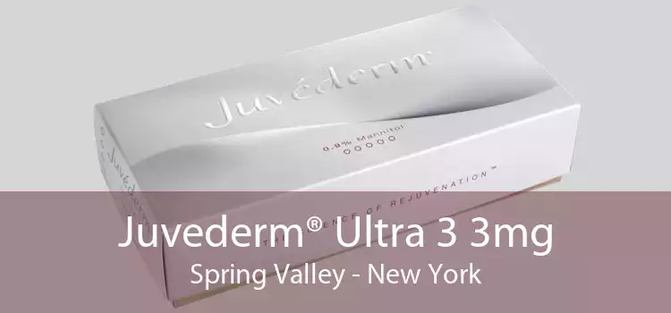 Juvederm® Ultra 3 3mg Spring Valley - New York