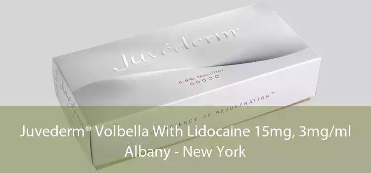 Juvederm® Volbella With Lidocaine 15mg, 3mg/ml Albany - New York