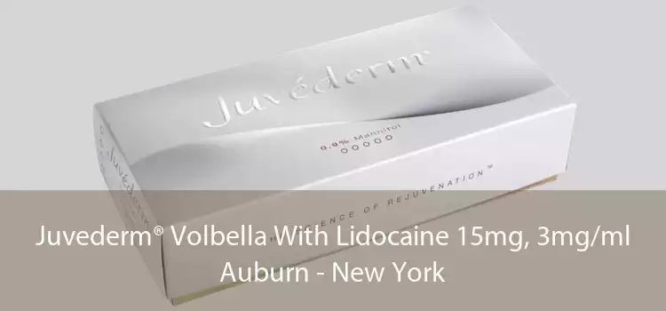 Juvederm® Volbella With Lidocaine 15mg, 3mg/ml Auburn - New York