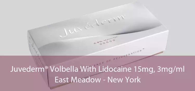 Juvederm® Volbella With Lidocaine 15mg, 3mg/ml East Meadow - New York
