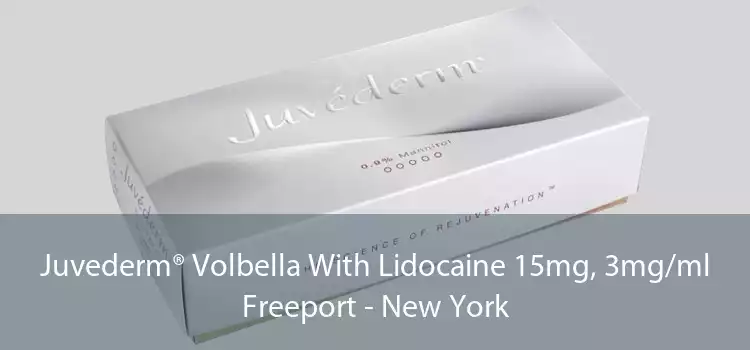 Juvederm® Volbella With Lidocaine 15mg, 3mg/ml Freeport - New York