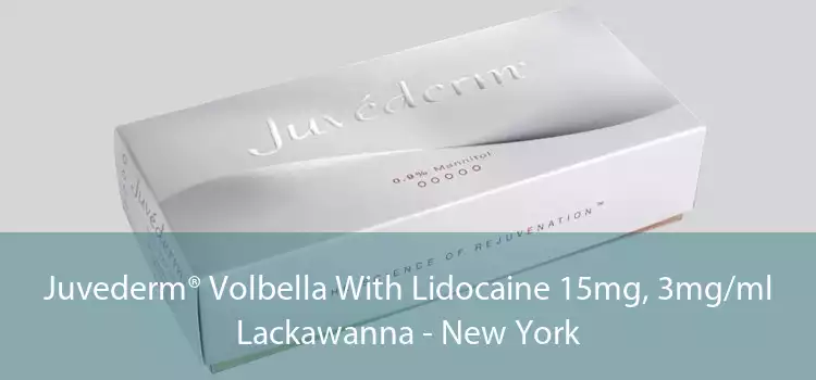 Juvederm® Volbella With Lidocaine 15mg, 3mg/ml Lackawanna - New York