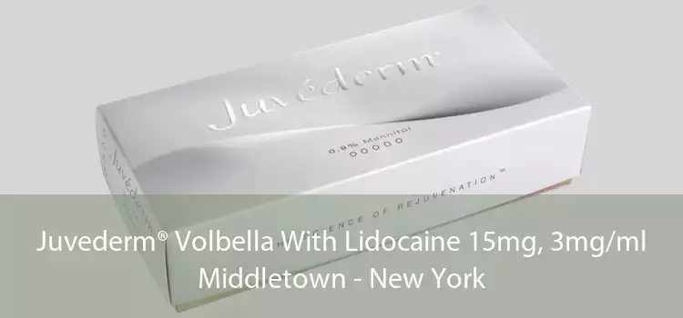 Juvederm® Volbella With Lidocaine 15mg, 3mg/ml Middletown - New York
