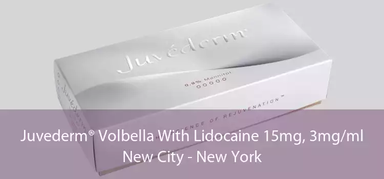 Juvederm® Volbella With Lidocaine 15mg, 3mg/ml New City - New York