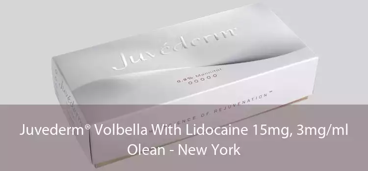 Juvederm® Volbella With Lidocaine 15mg, 3mg/ml Olean - New York