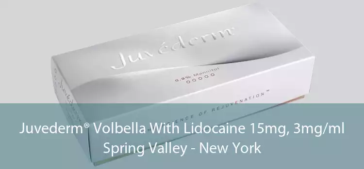 Juvederm® Volbella With Lidocaine 15mg, 3mg/ml Spring Valley - New York