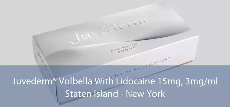 Juvederm® Volbella With Lidocaine 15mg, 3mg/ml Staten Island - New York