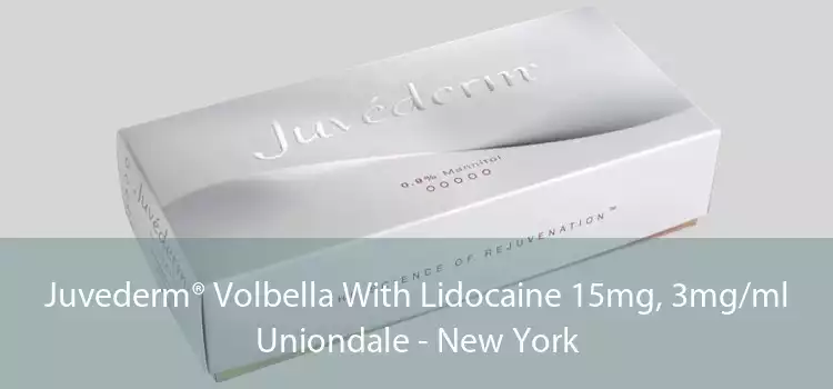 Juvederm® Volbella With Lidocaine 15mg, 3mg/ml Uniondale - New York